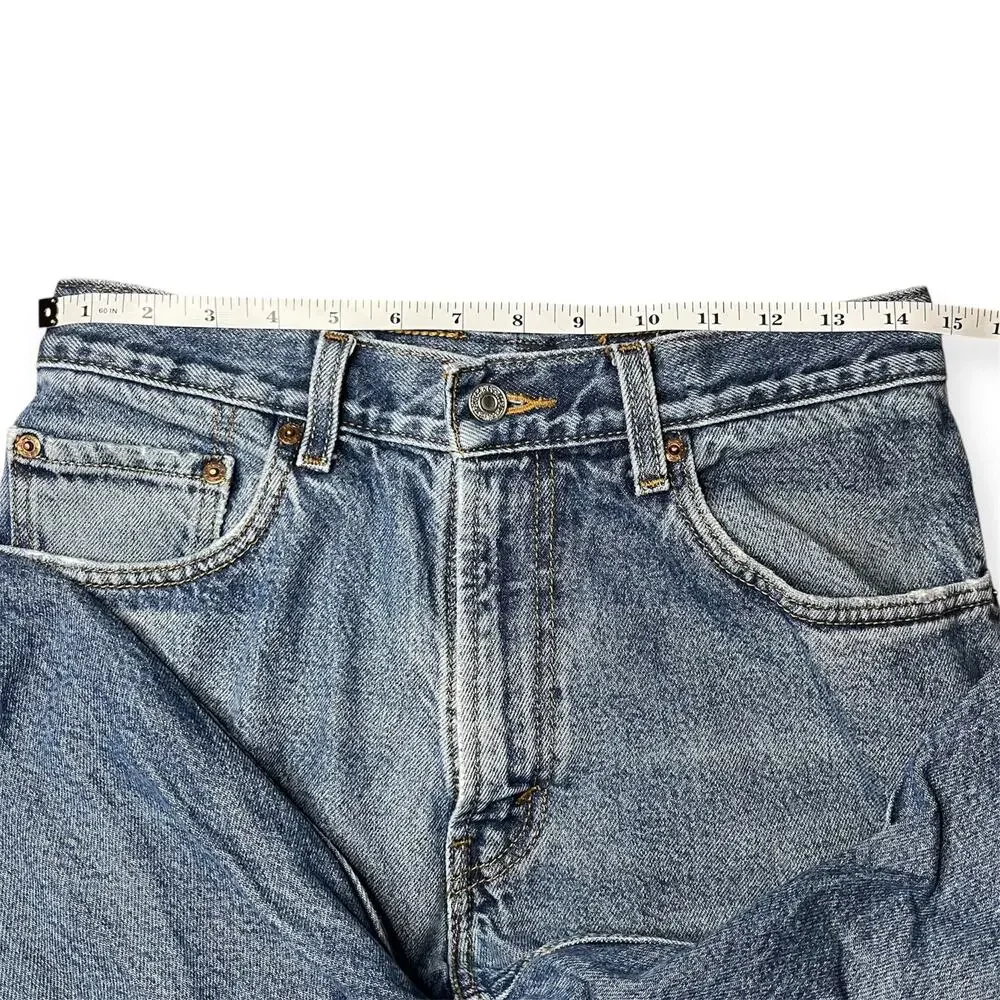 Levi’s 505 Men’s Blue Original Regular Fit Straight Leg Denim Jeans 33x30